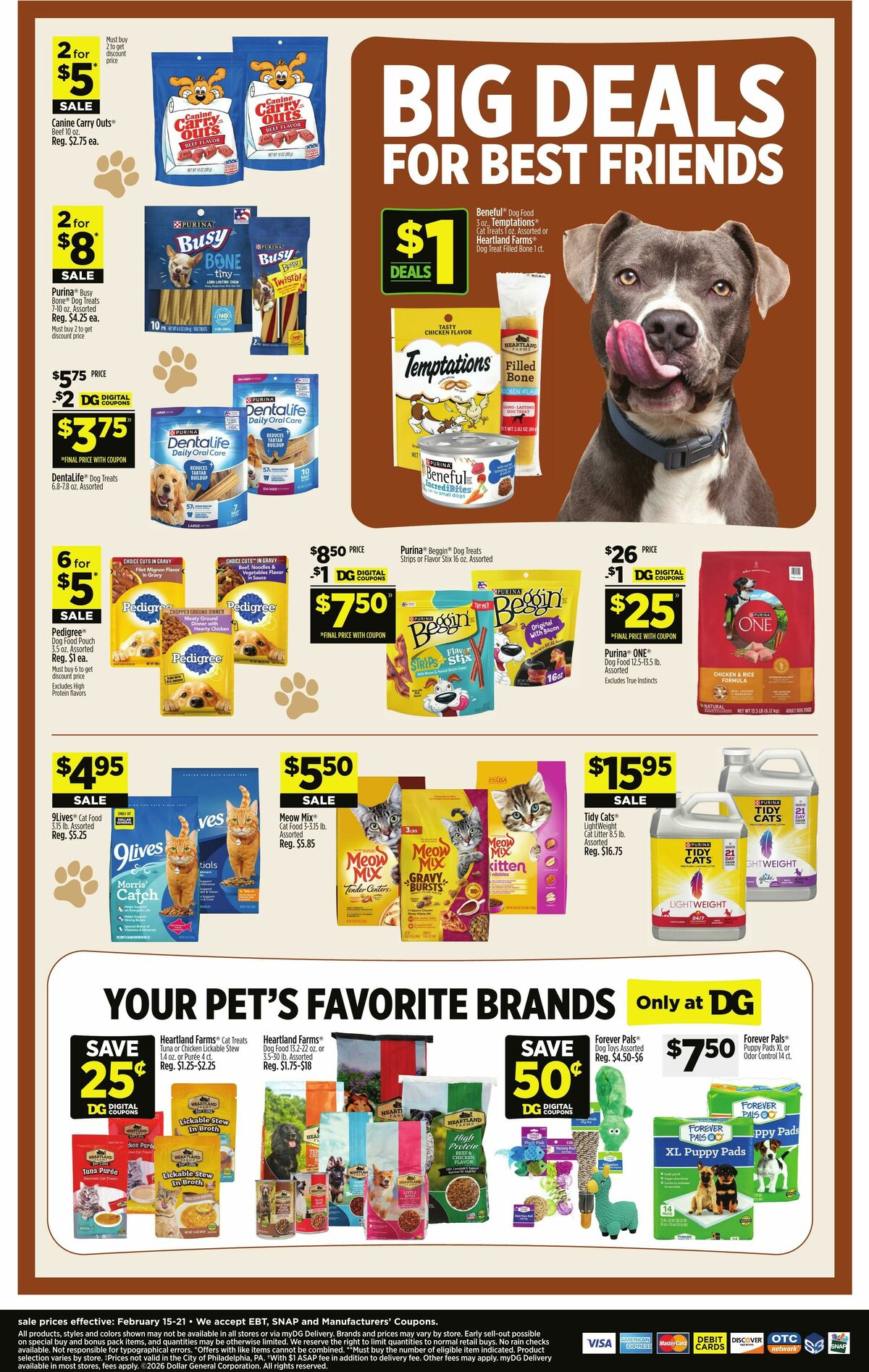 Dollar General Weekly Ad from February 15