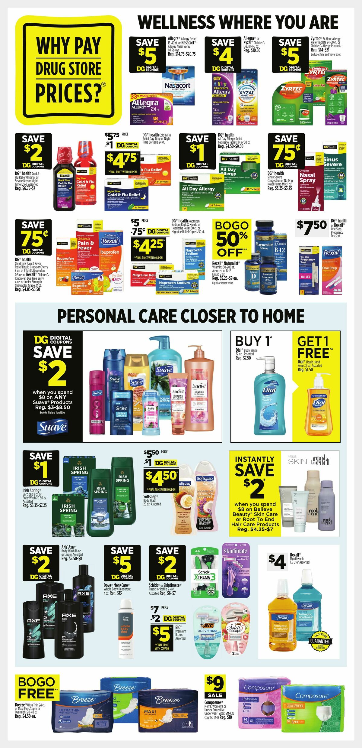 Dollar General Weekly Ad from February 22