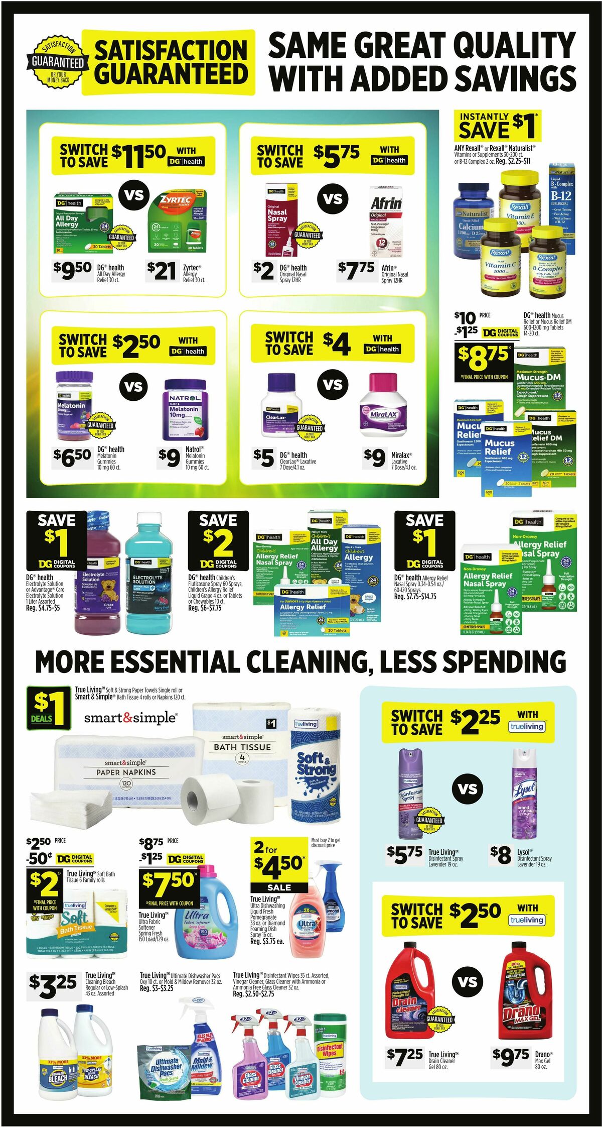 Dollar General Weekly Ad from March 1