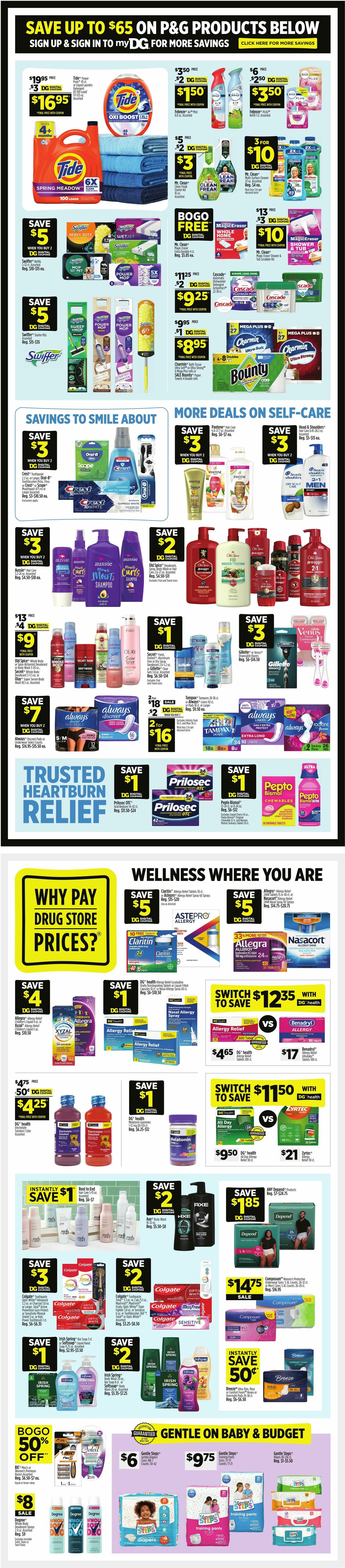 Dollar General Weekly Ad from March 29