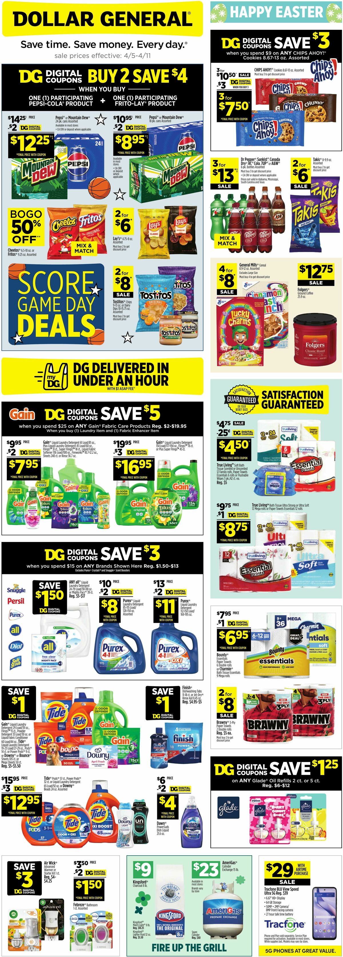 Dollar General Weekly Ad from April 5