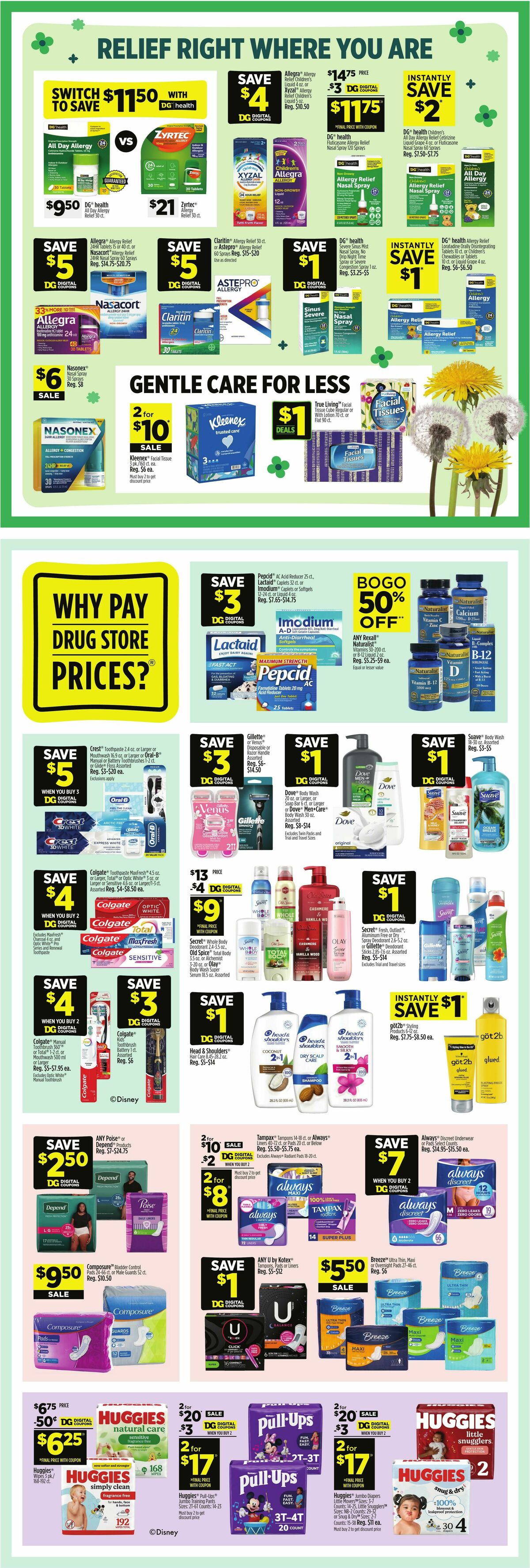 Dollar General Weekly Ad from April 12