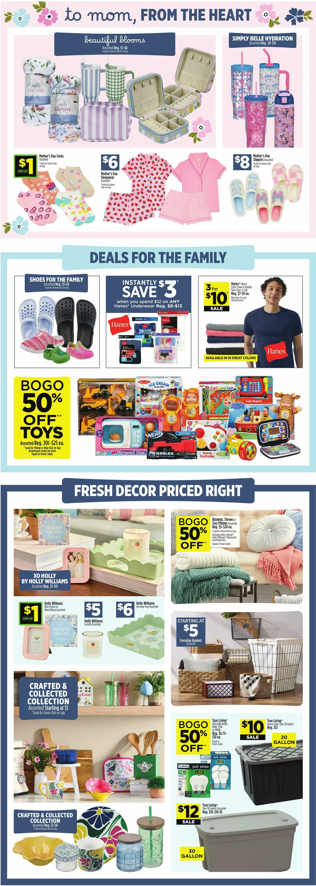 Dollar General Weekly Ad from April 19