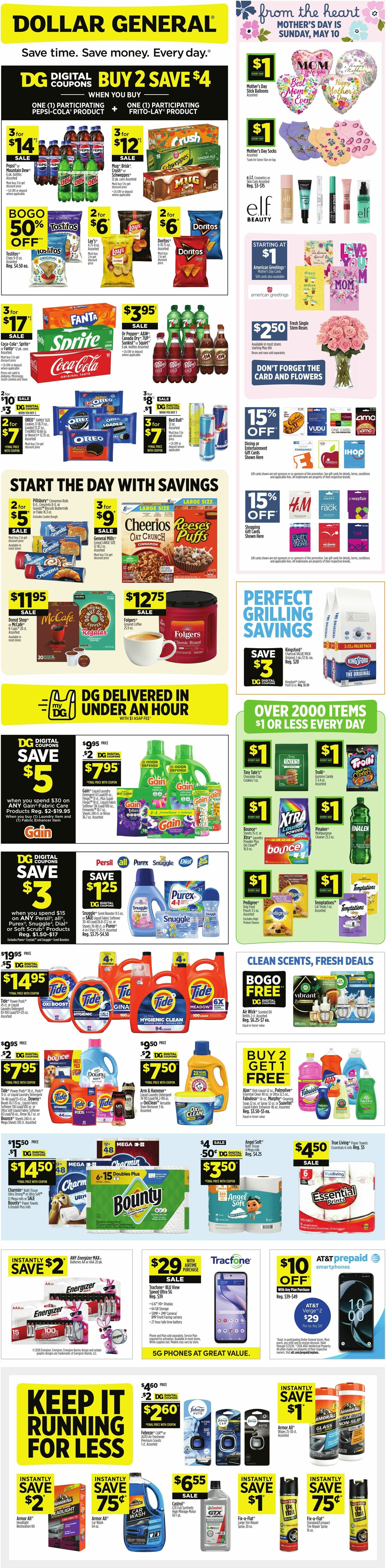 Dollar General Weekly Ad from May 3