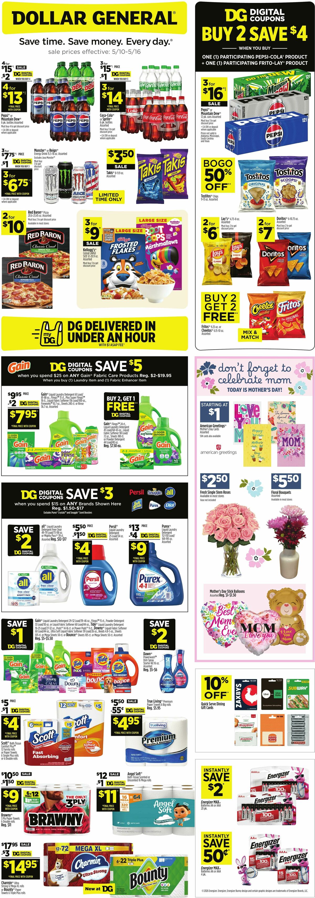 Dollar General Weekly Ad from May 10