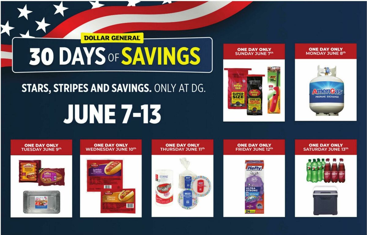 Dollar General Weekly Ad from June 7