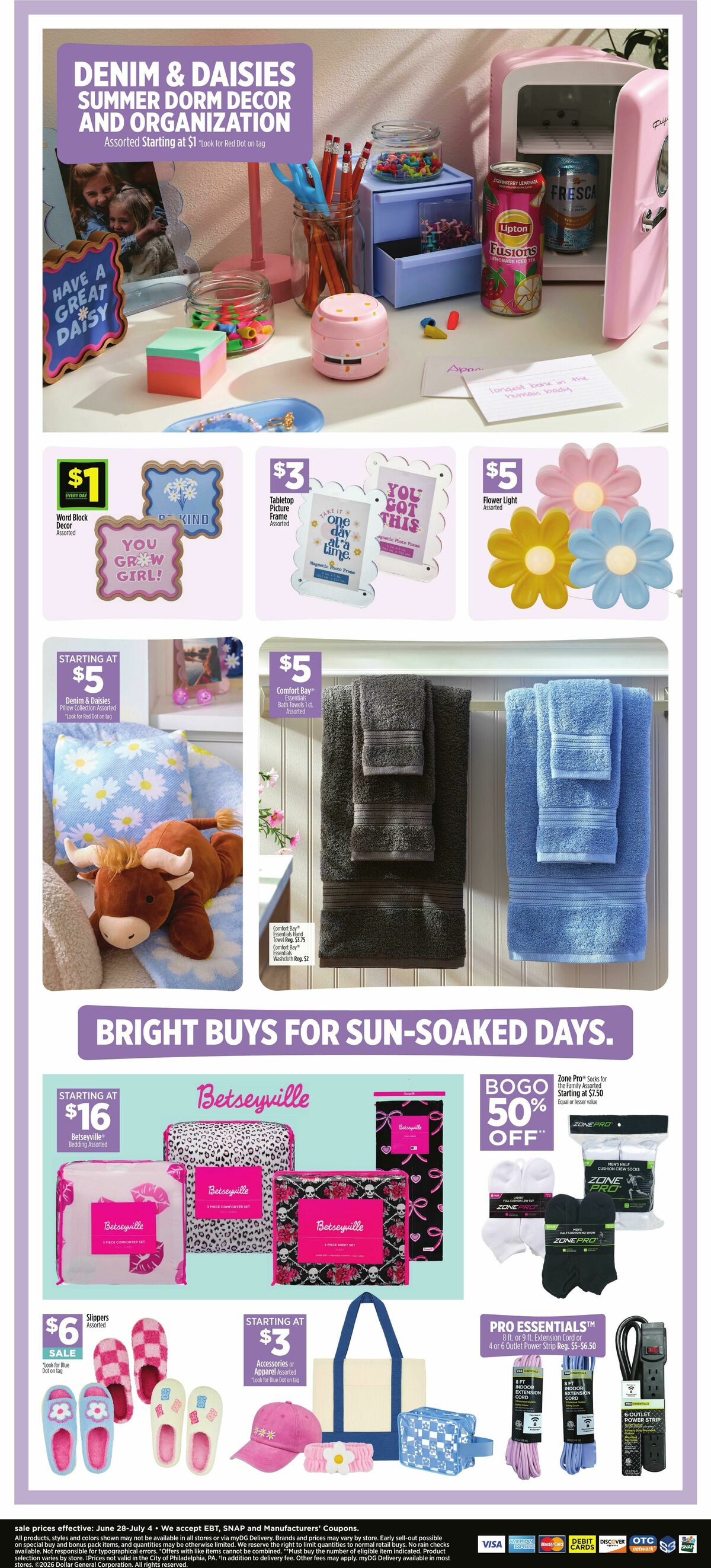 Dollar General Weekly Ad from June 28