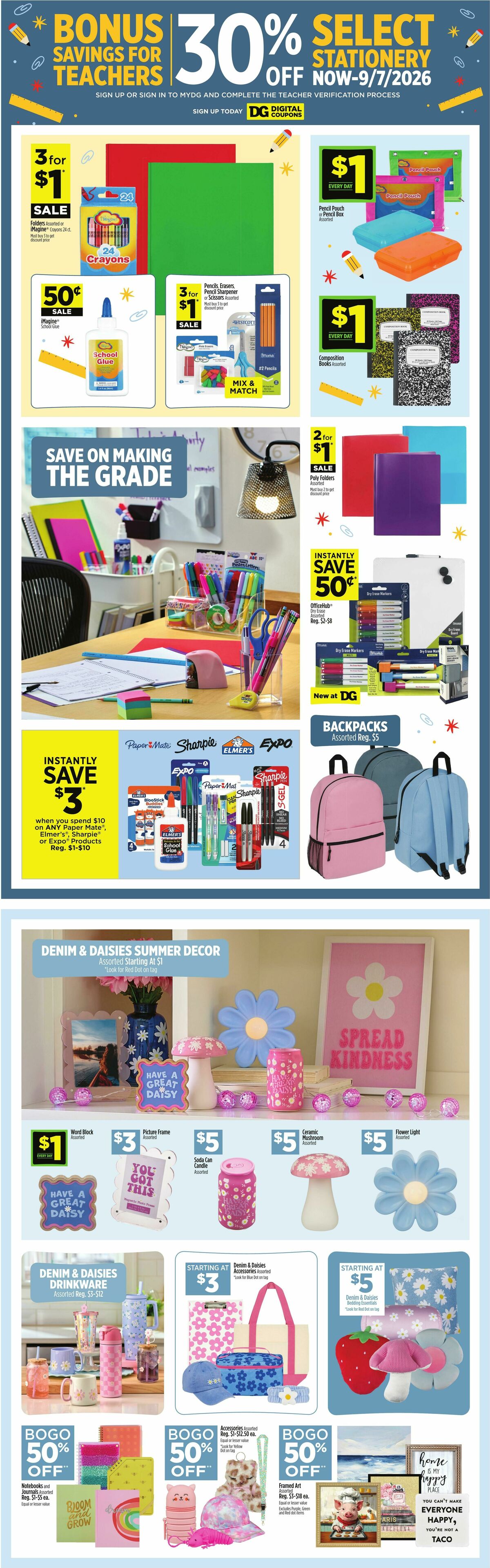 Dollar General Weekly Ad from July 5