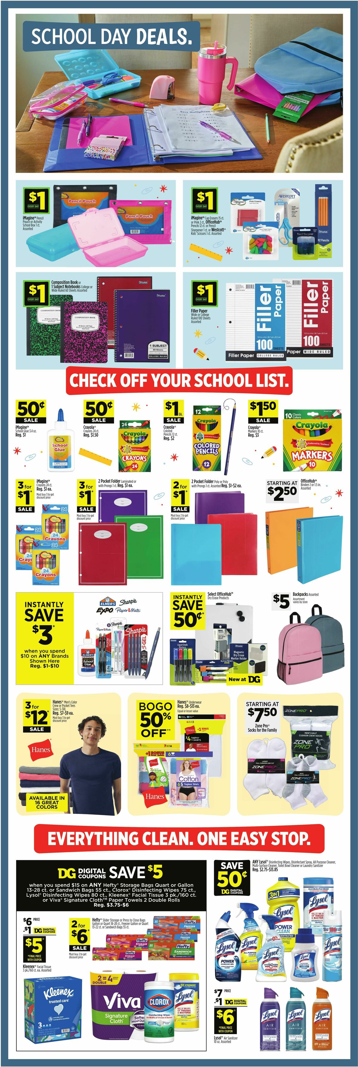 Dollar General Weekly Ad from July 12