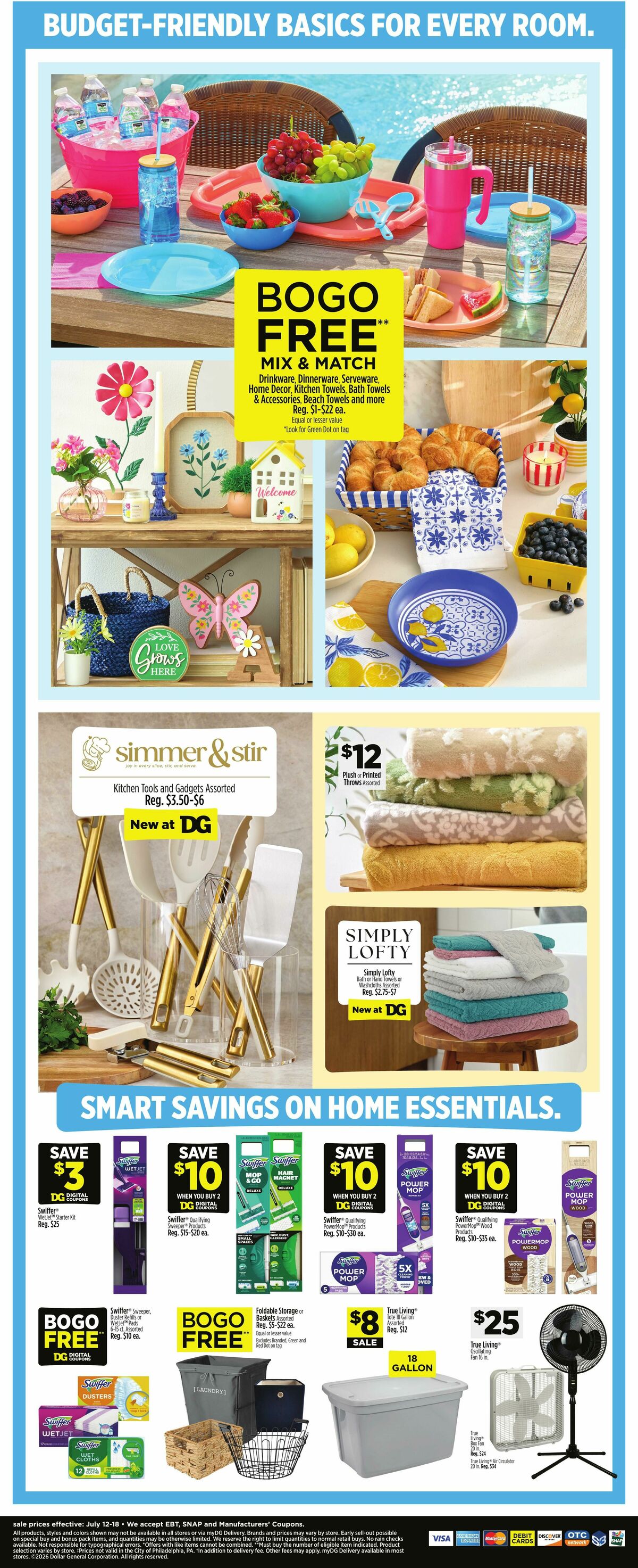 Dollar General Weekly Ad from July 12