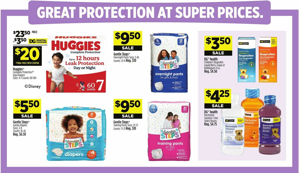 Dollar General Weekly Ad from July 19