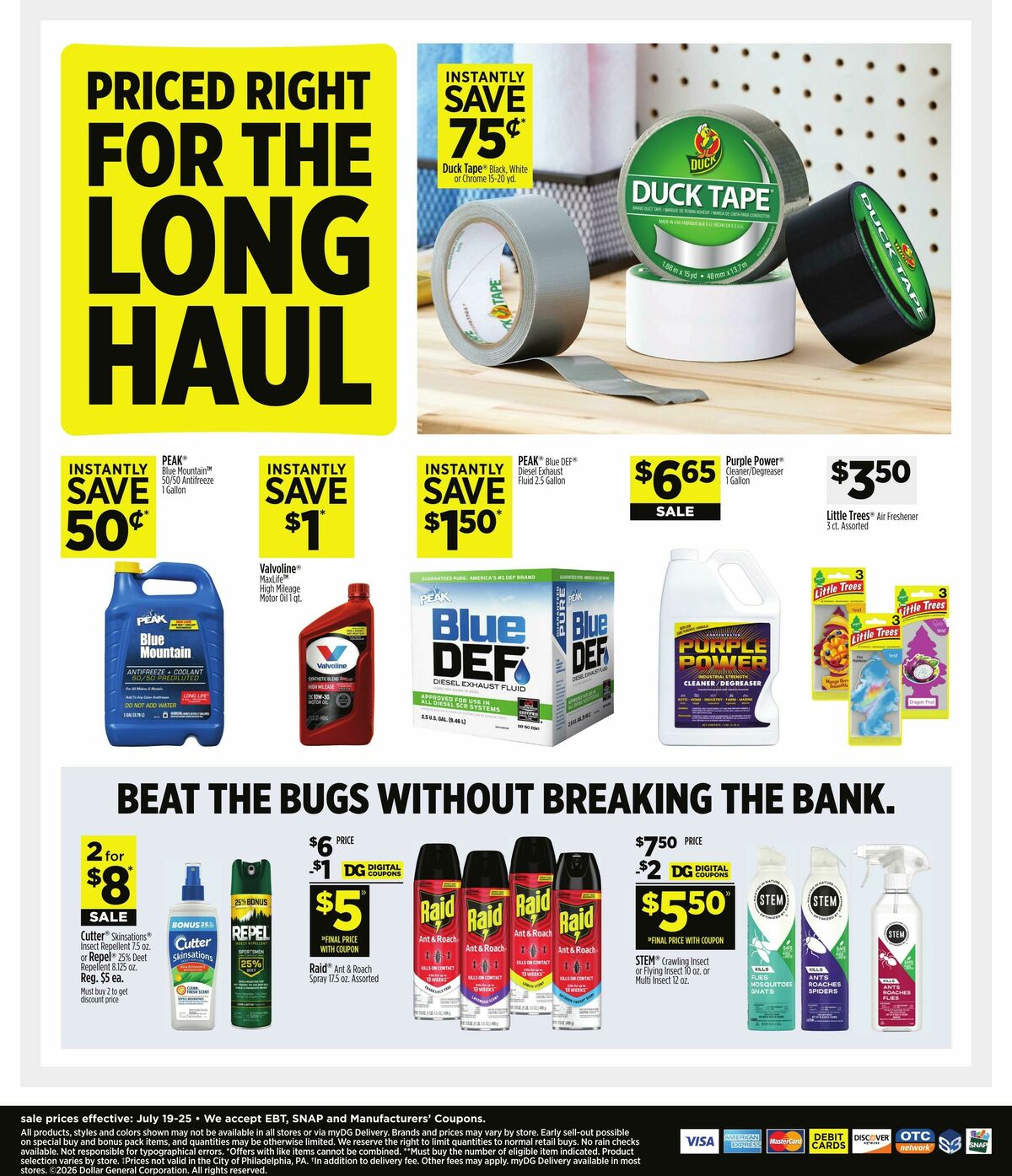 Dollar General Weekly Ad from July 19