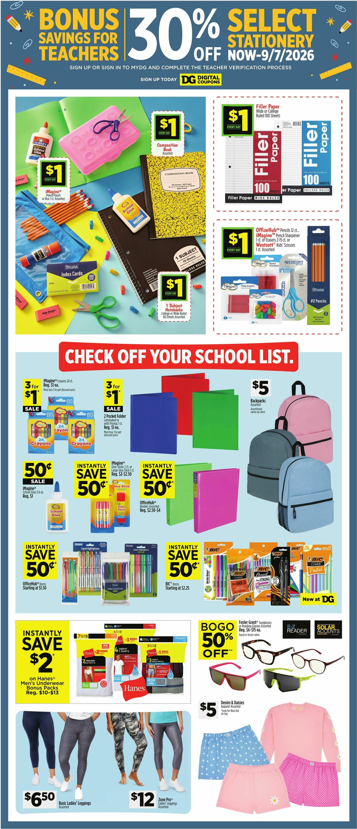 Dollar General Weekly Ad from July 19