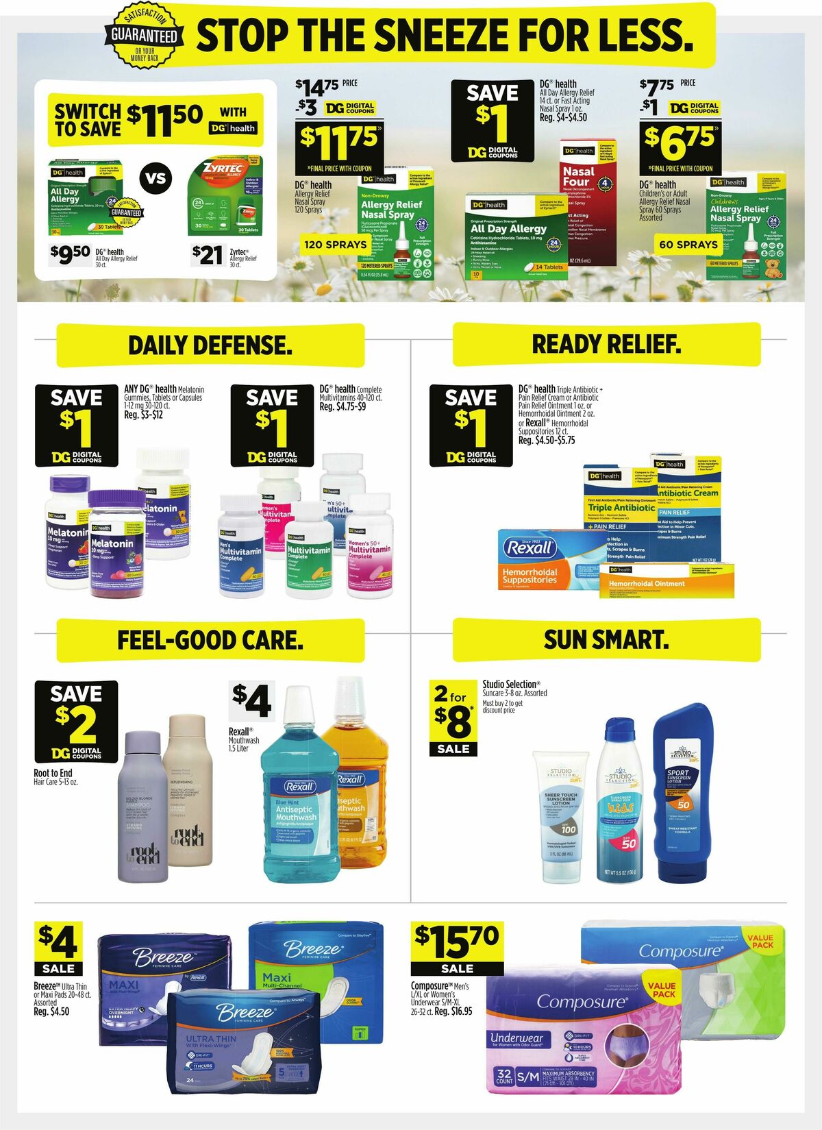 Dollar General Weekly Ad from July 19