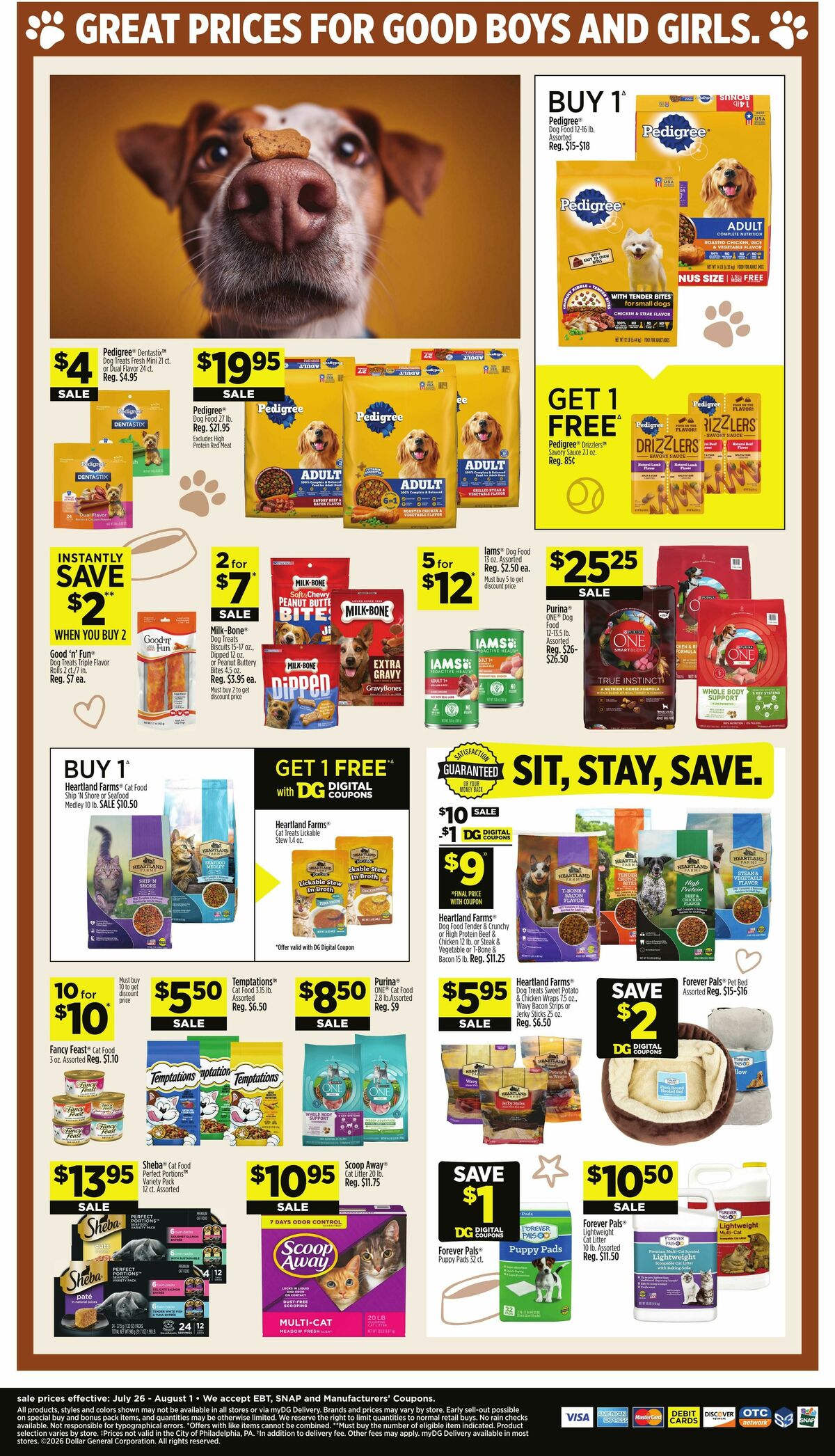 Dollar General Weekly Ad from July 26