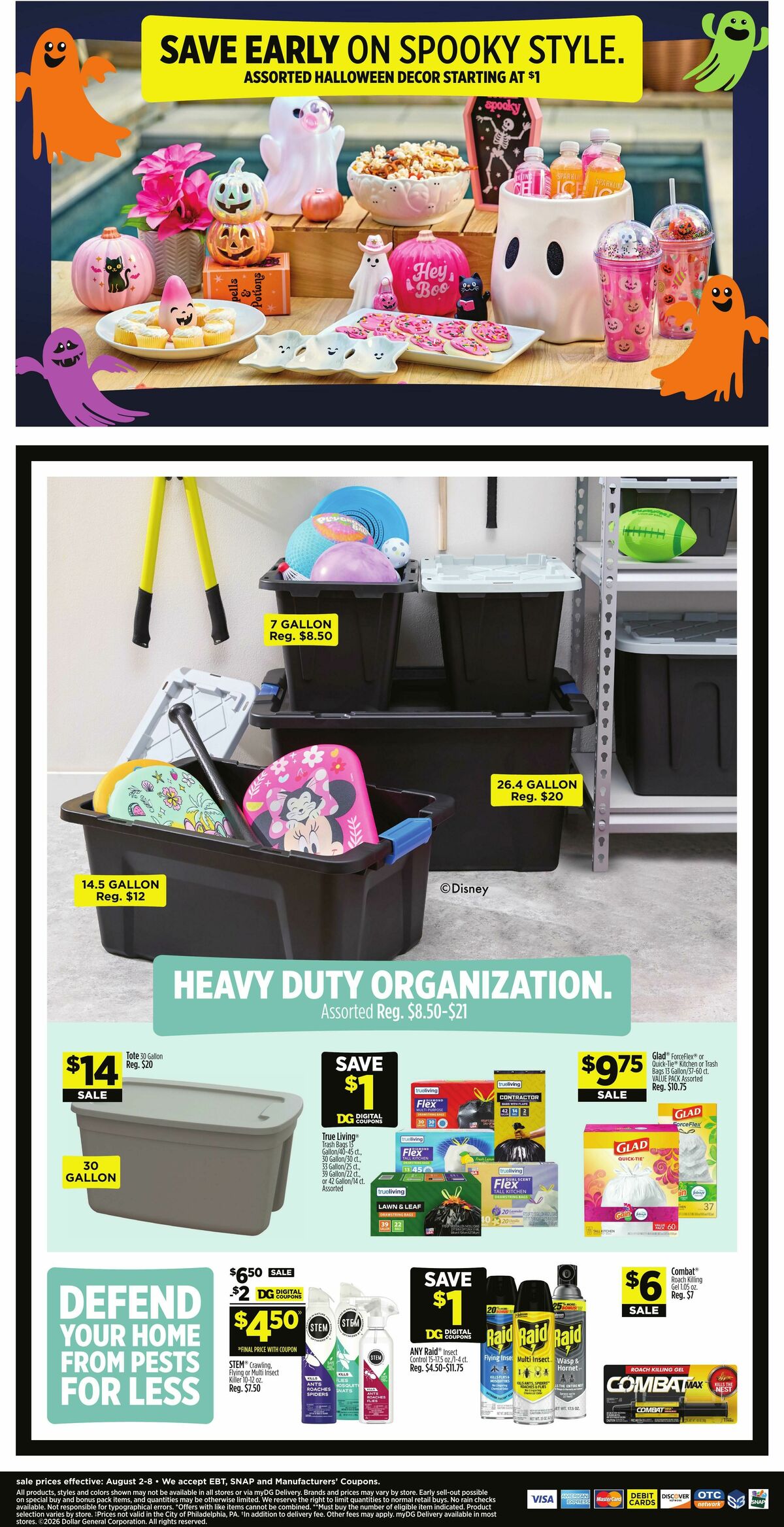 Dollar General Weekly Ad from August 2