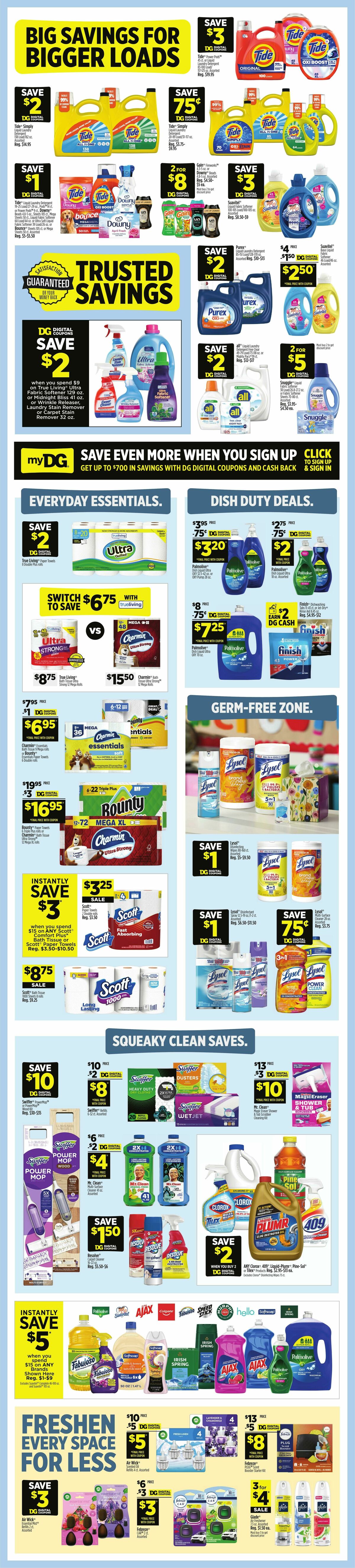 Dollar General Weekly Ad from August 2
