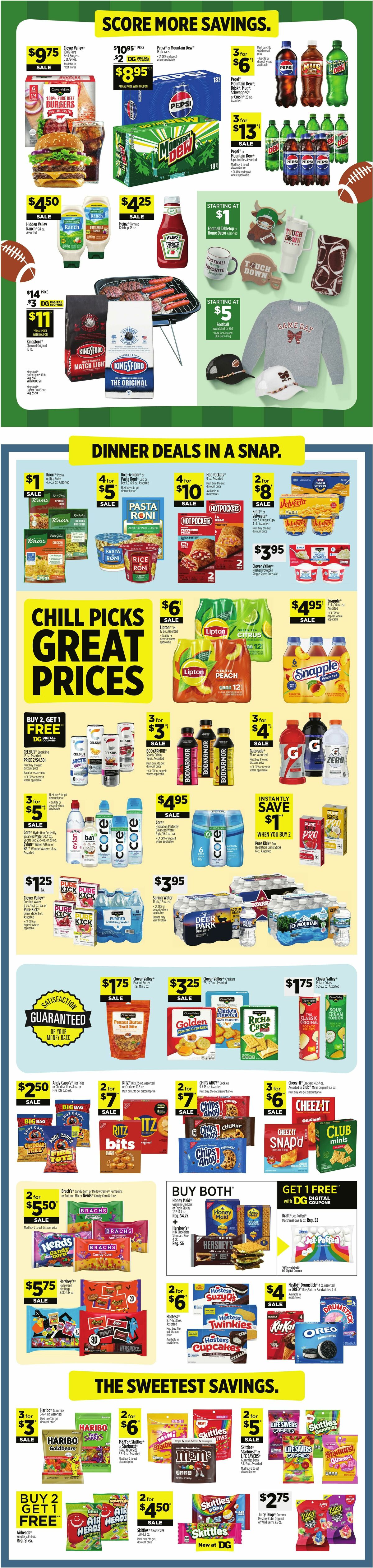Dollar General Weekly Ad from August 9