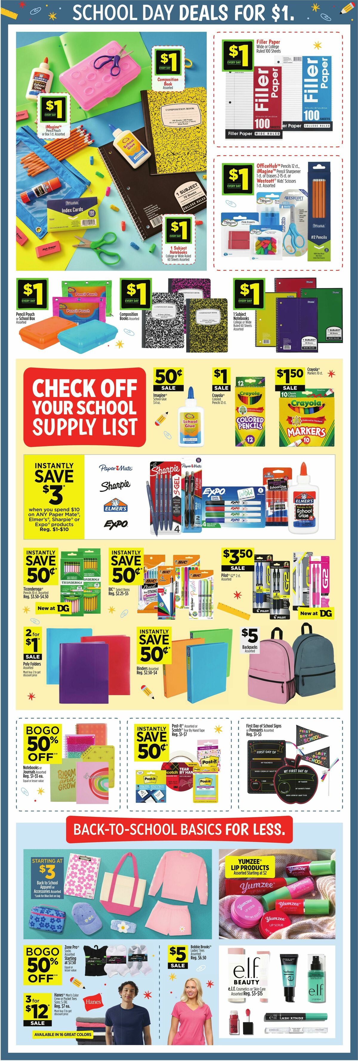 Dollar General Weekly Ad from August 9
