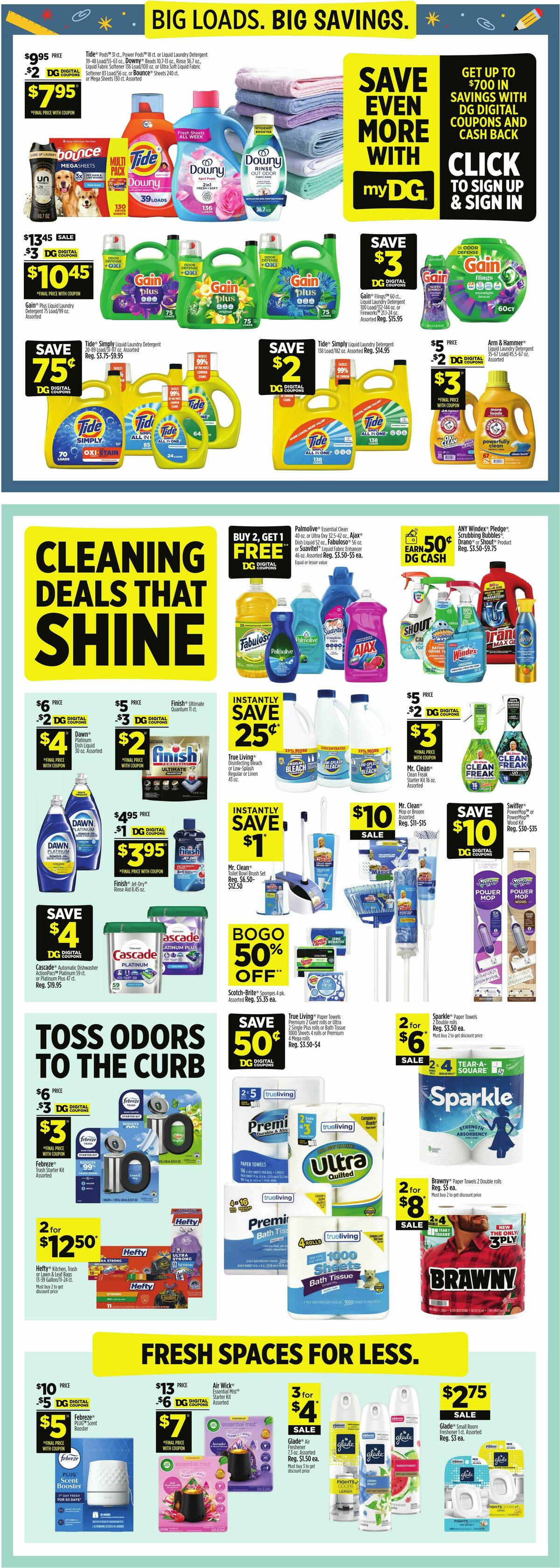 Dollar General Weekly Ad from August 16