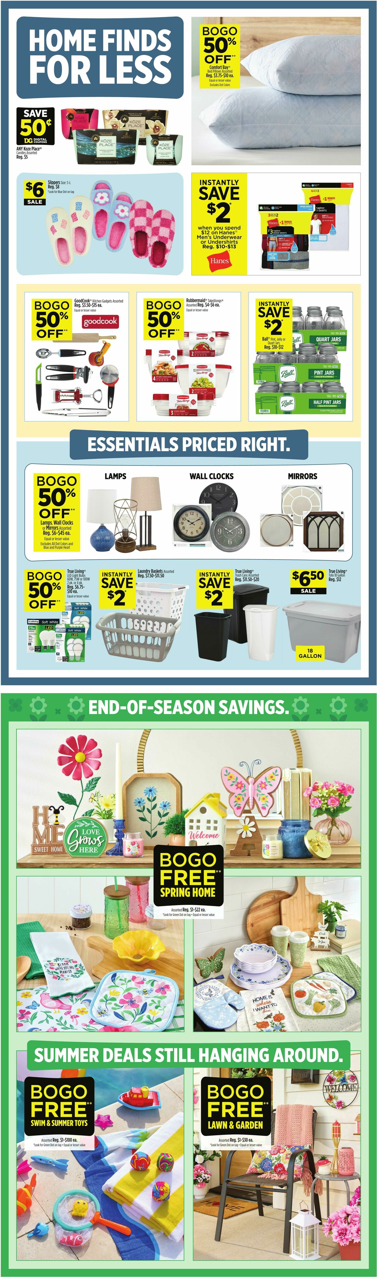Dollar General Weekly Ad from August 16