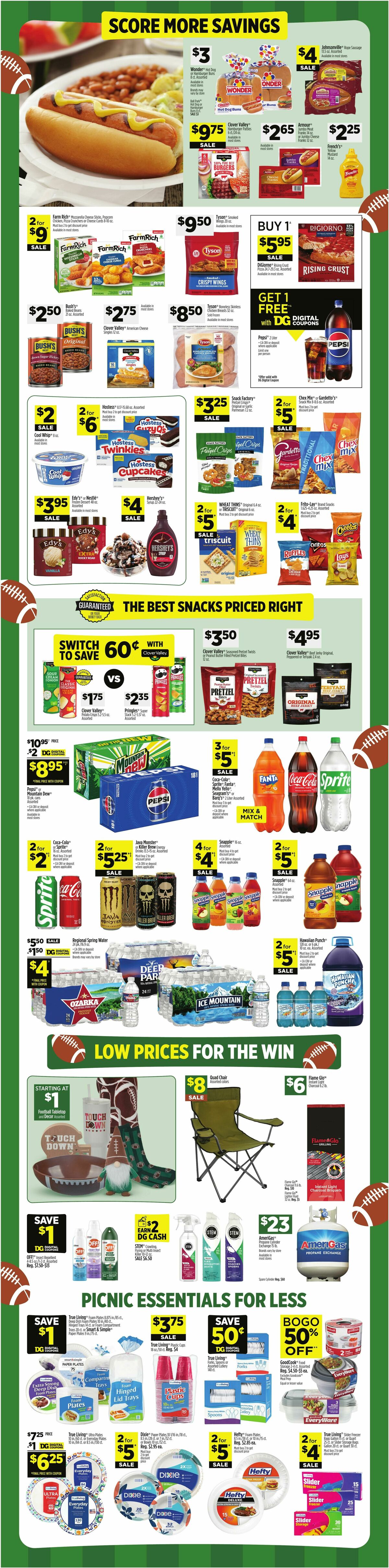 Dollar General Weekly Ad from August 23
