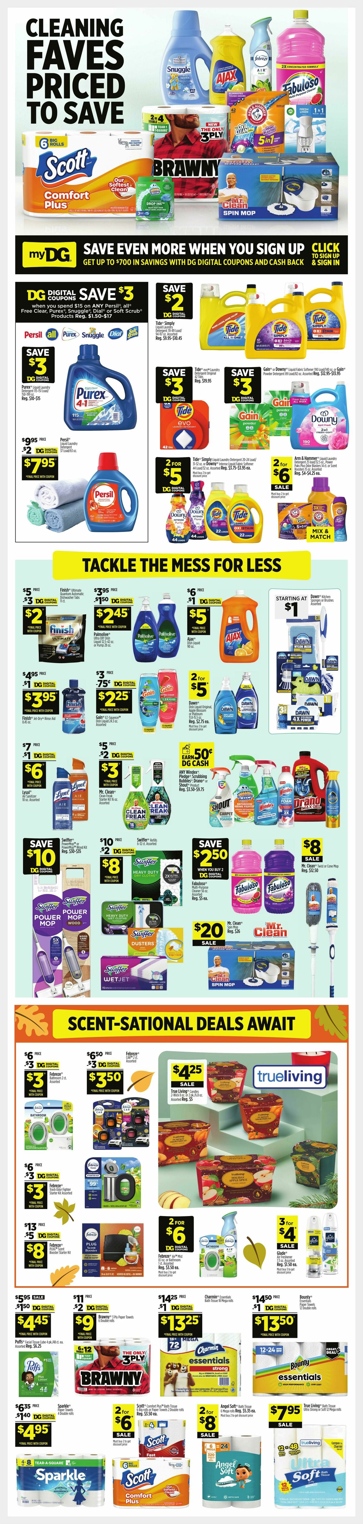 Dollar General Weekly Ad from August 23