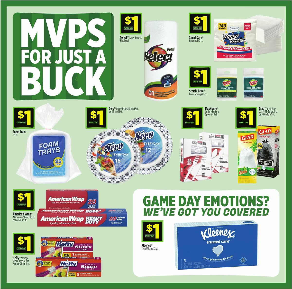 Dollar General Weekly Ad from August 30