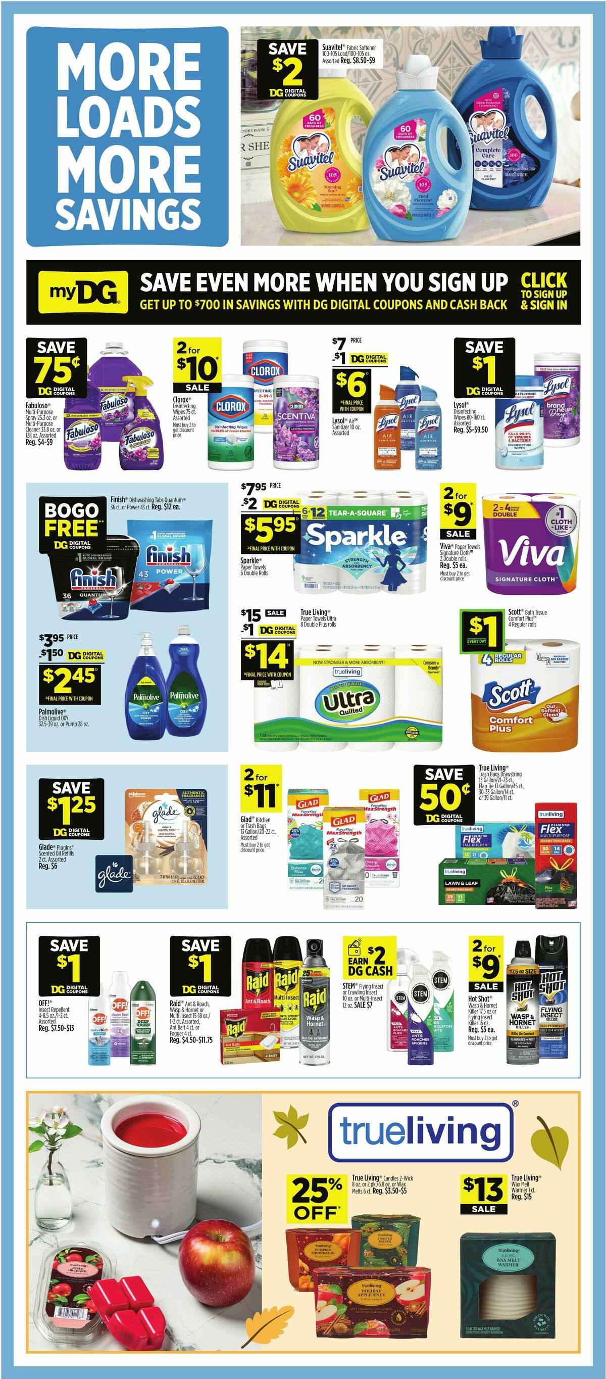 Dollar General Weekly Ad from August 30