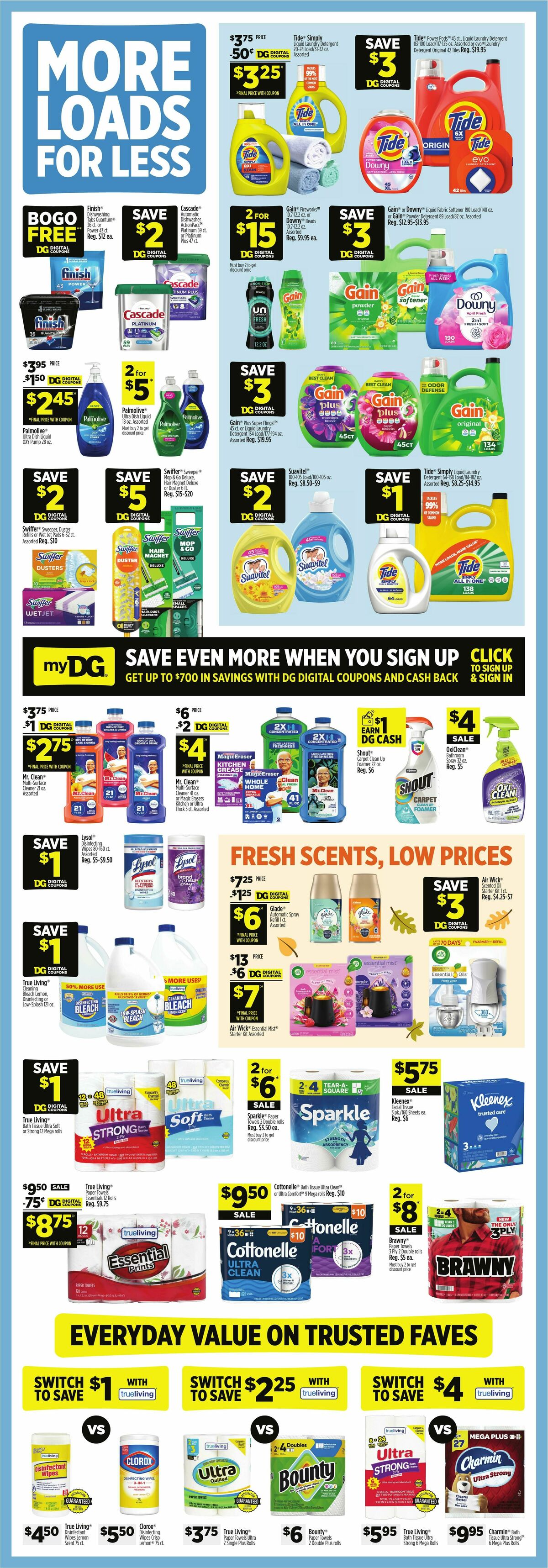 Dollar General Weekly Ad from September 6