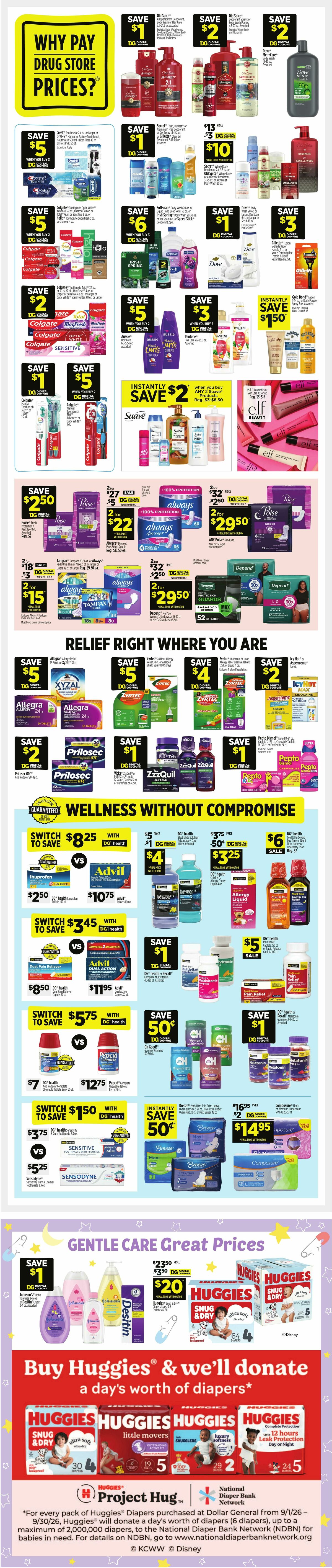 Dollar General Weekly Ad from September 20