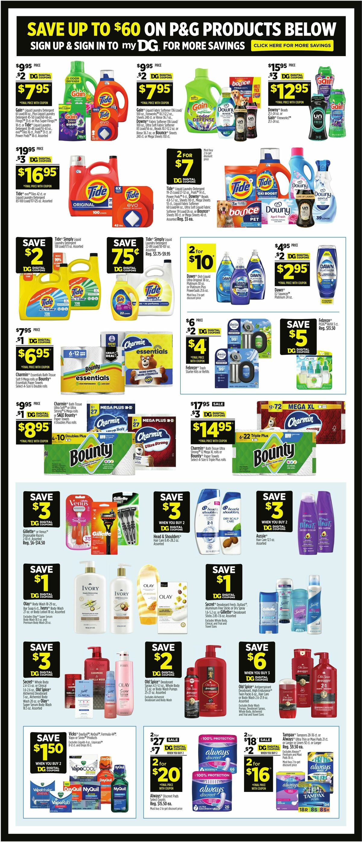 Dollar General Weekly Ad from September 27