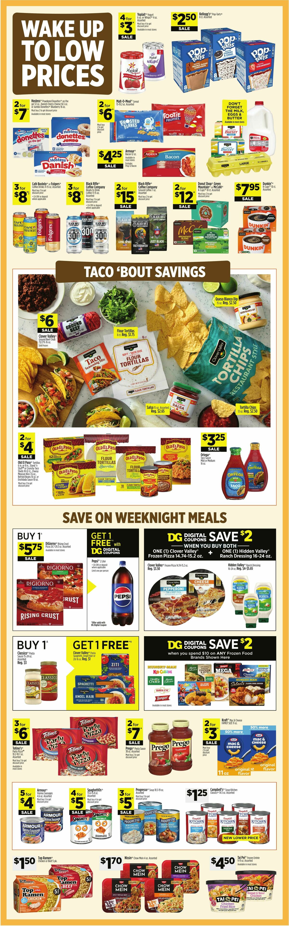 Dollar General Weekly Ad from September 27