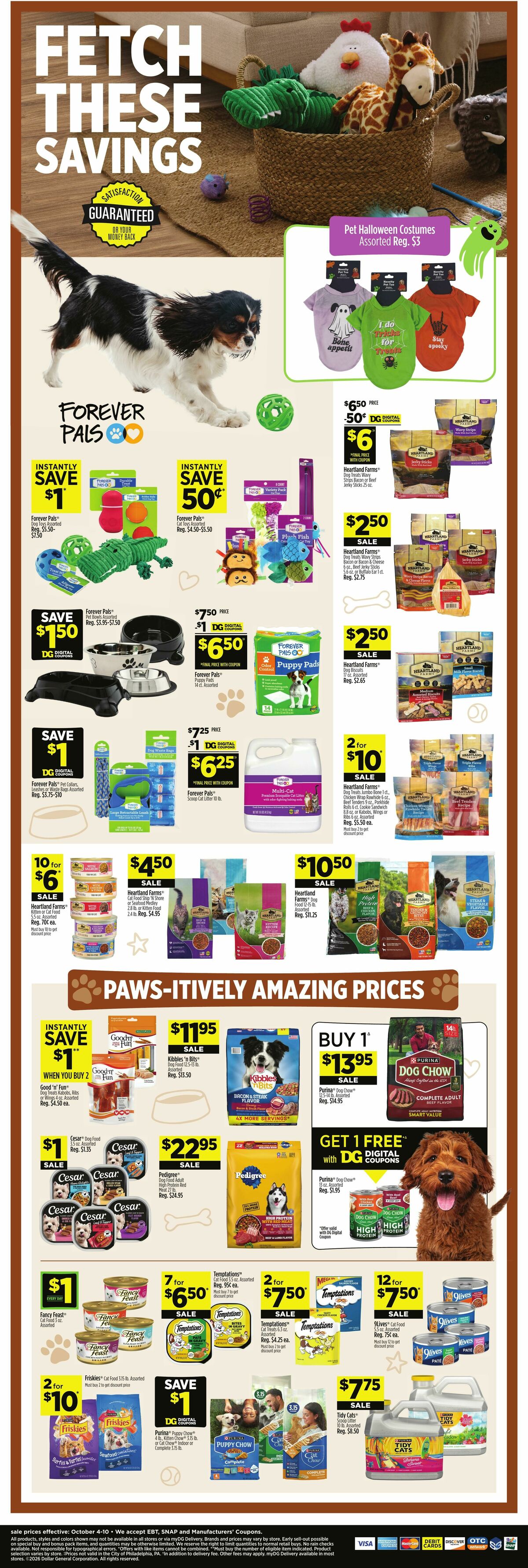 Dollar General Weekly Ad from October 4
