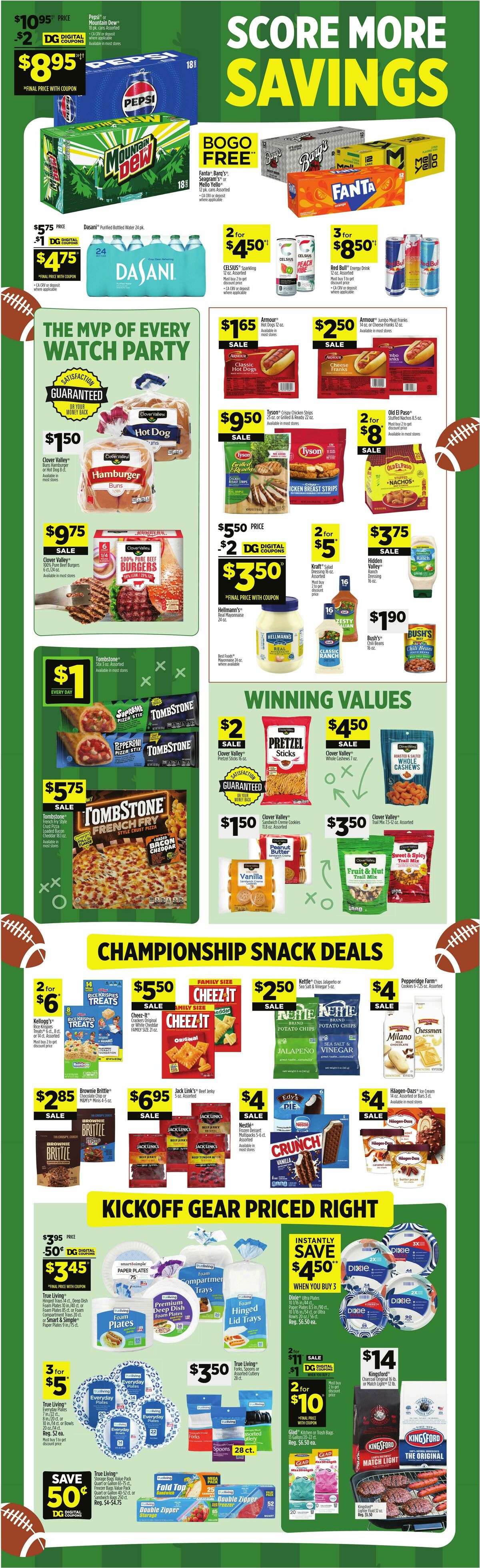 Dollar General Weekly Ad from October 4