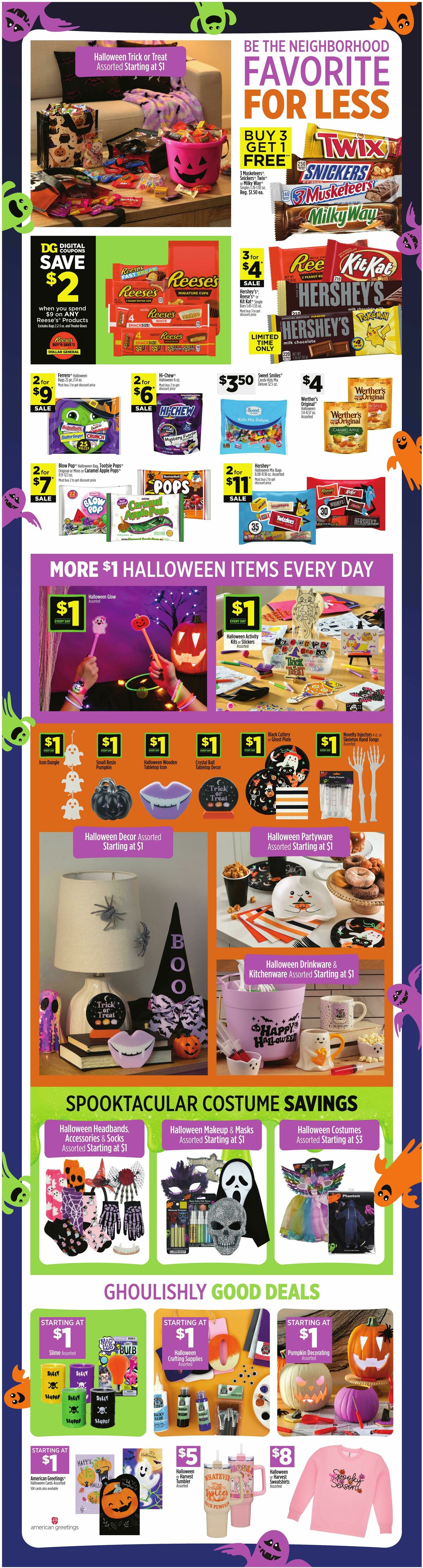 Dollar General Weekly Ad from October 4