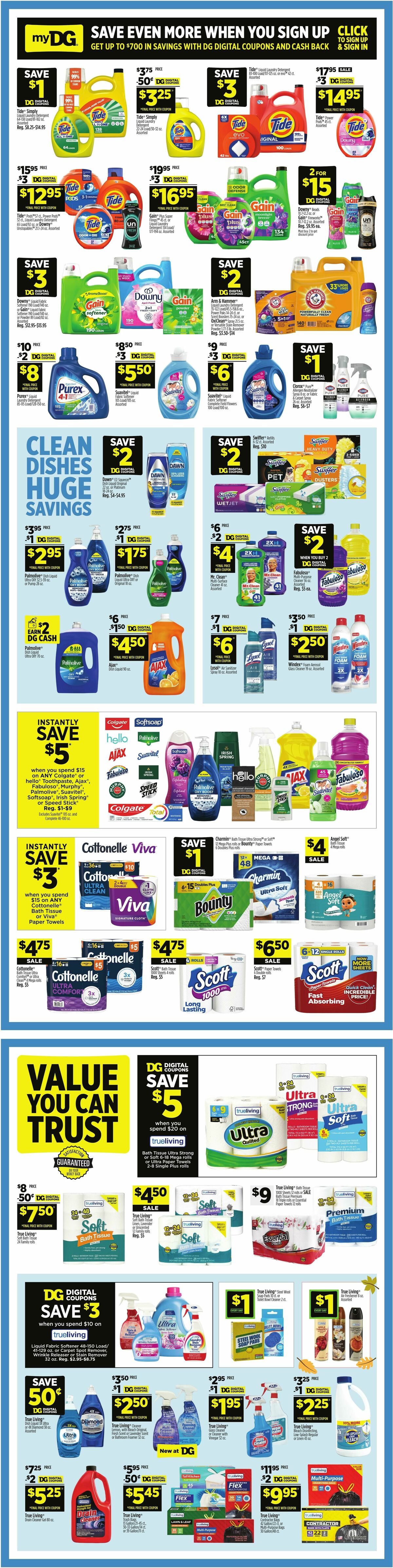 Dollar General Weekly Ad from October 4