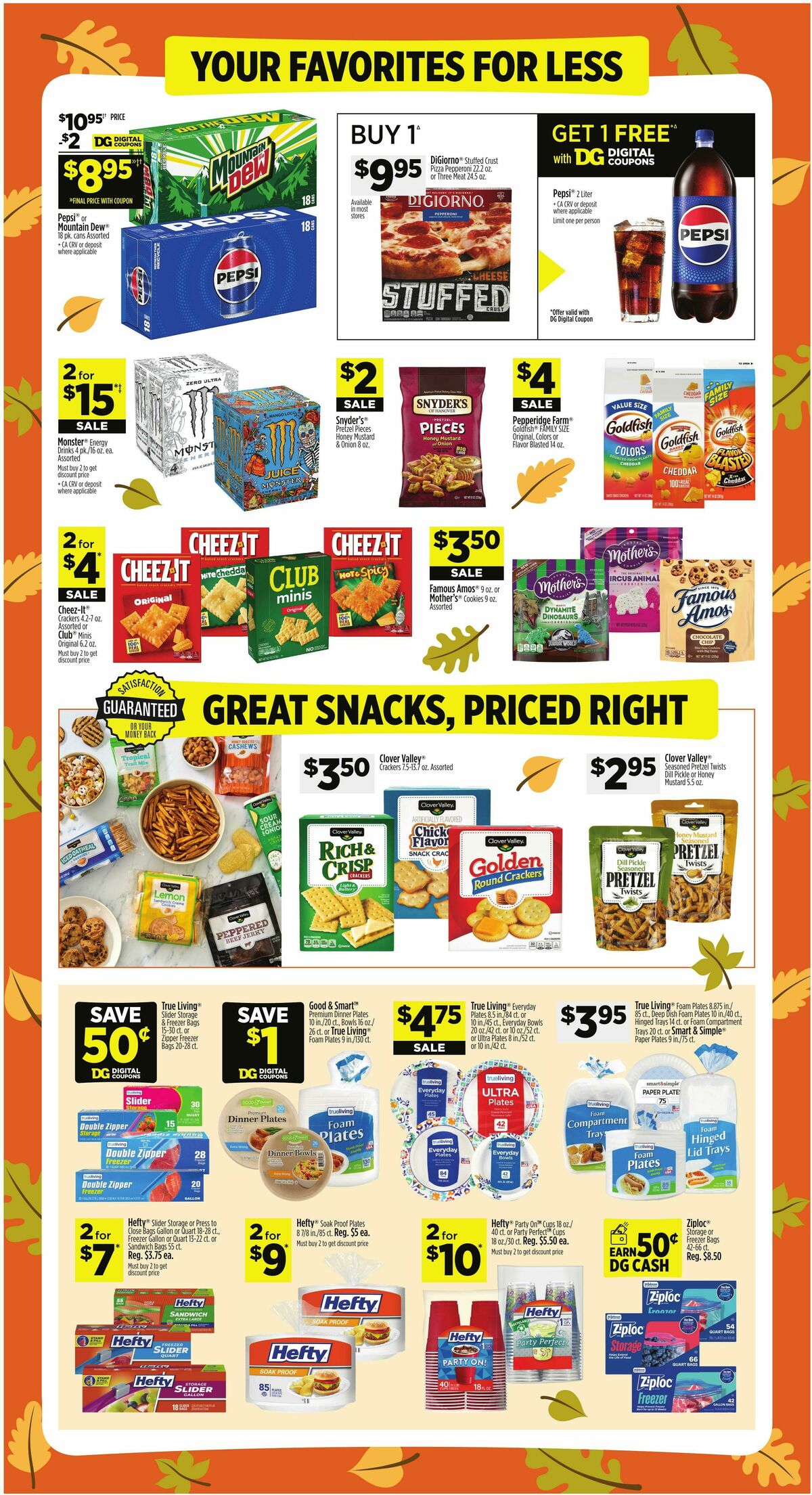 Dollar General Weekly Ad from October 11