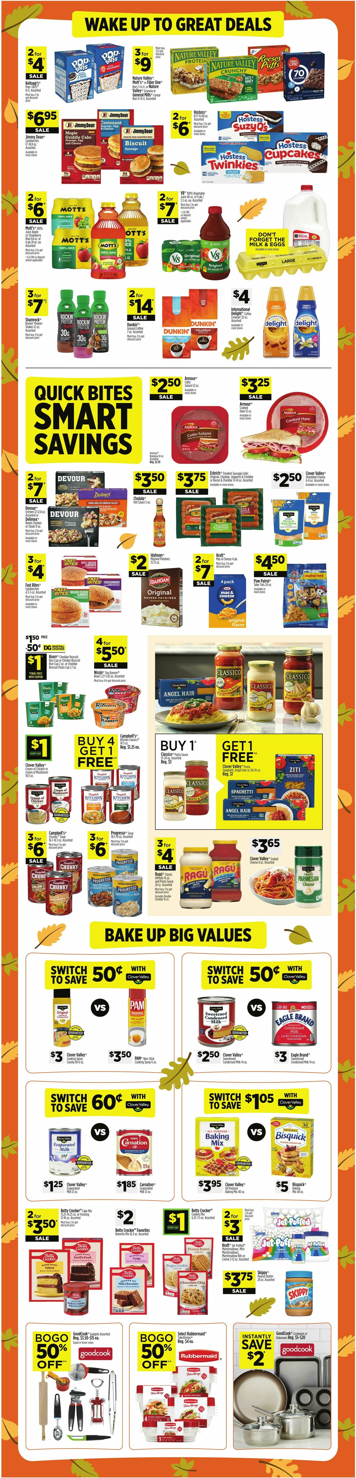 Dollar General Weekly Ad from October 11