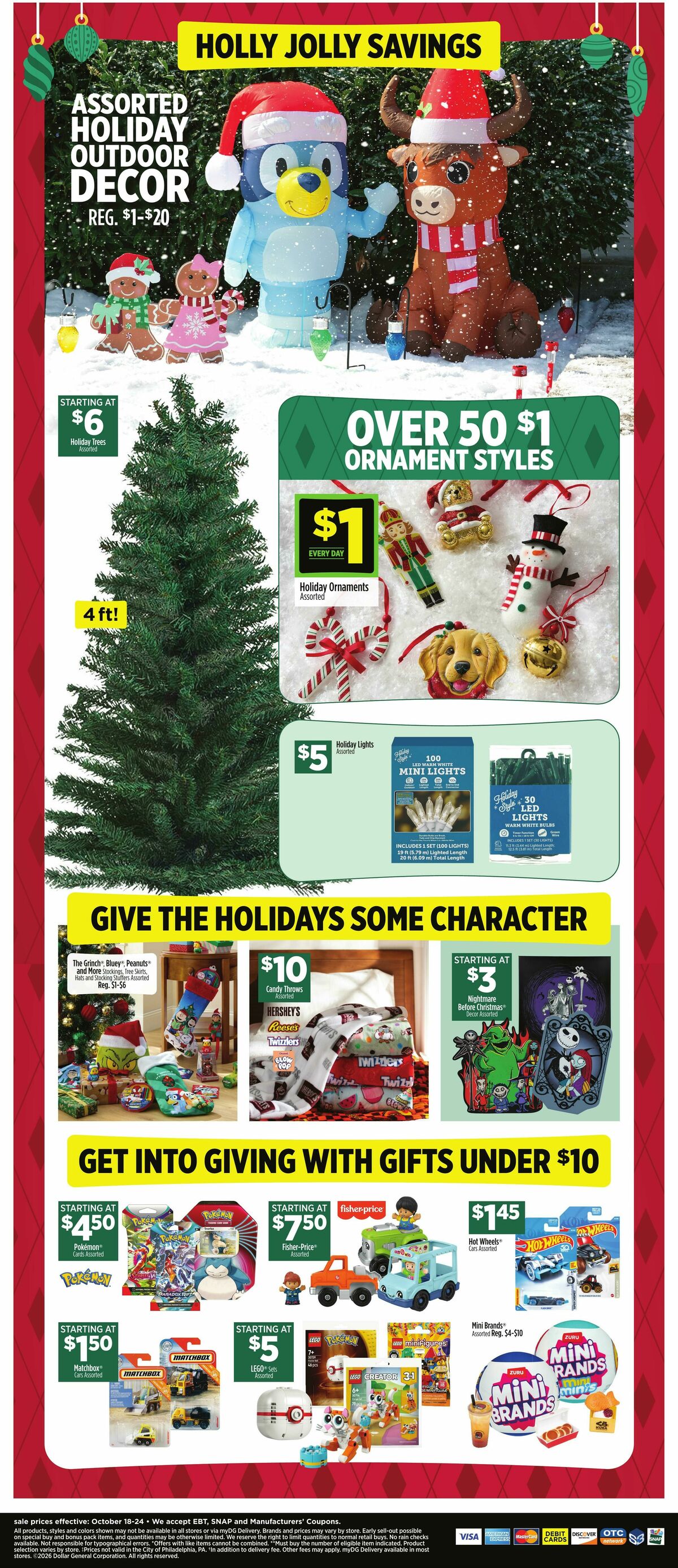Dollar General Weekly Ad from October 18