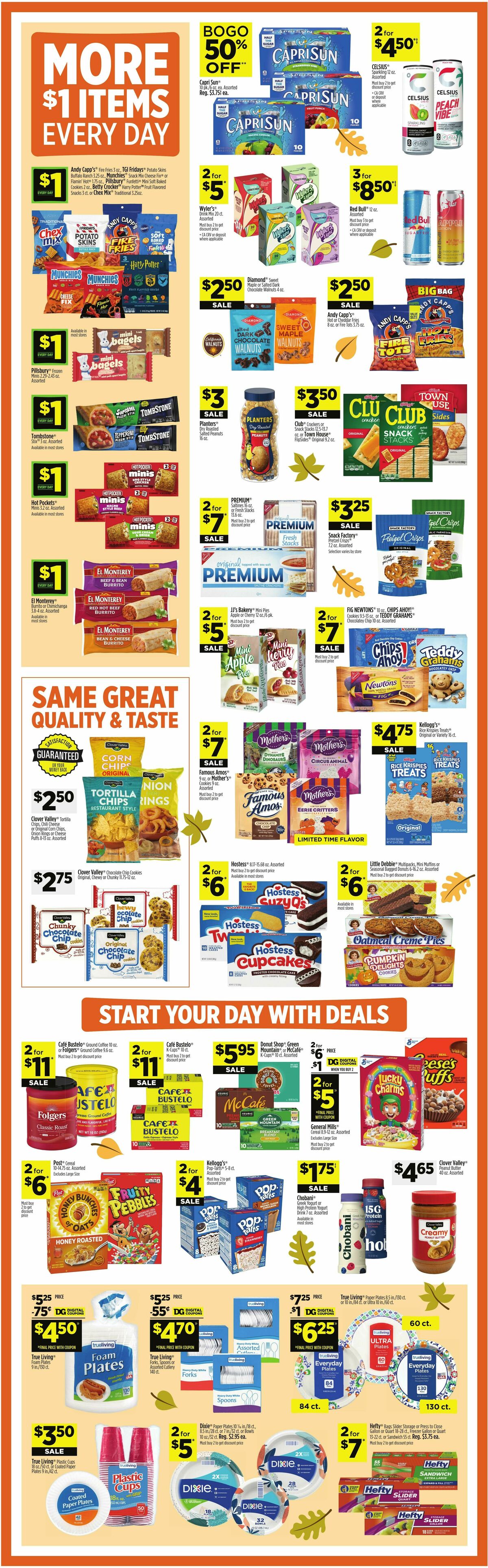 Dollar General Weekly Ad from October 18