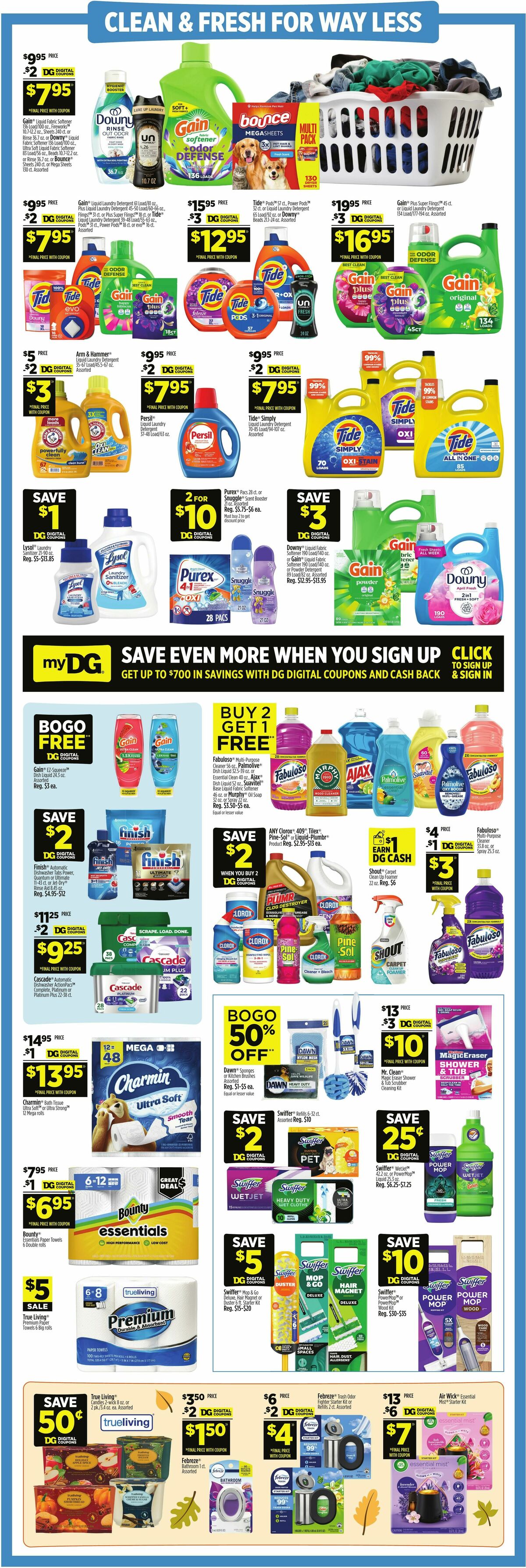 Dollar General Weekly Ad from October 18