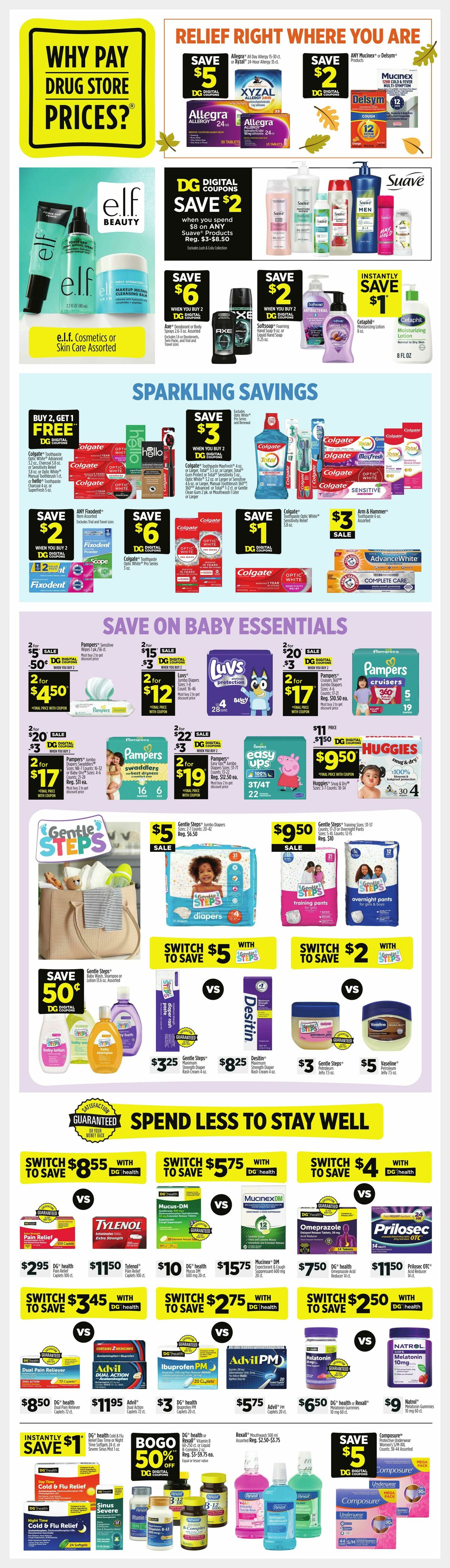 Dollar General Weekly Ad from October 25