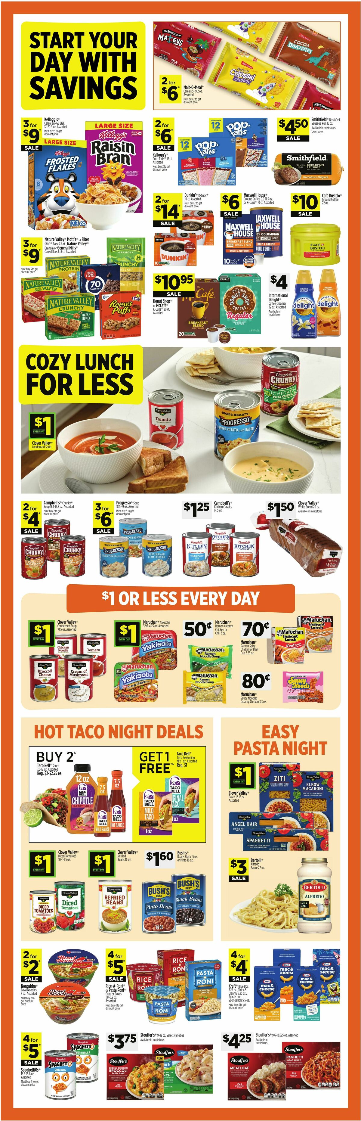 Dollar General Weekly Ad from October 25