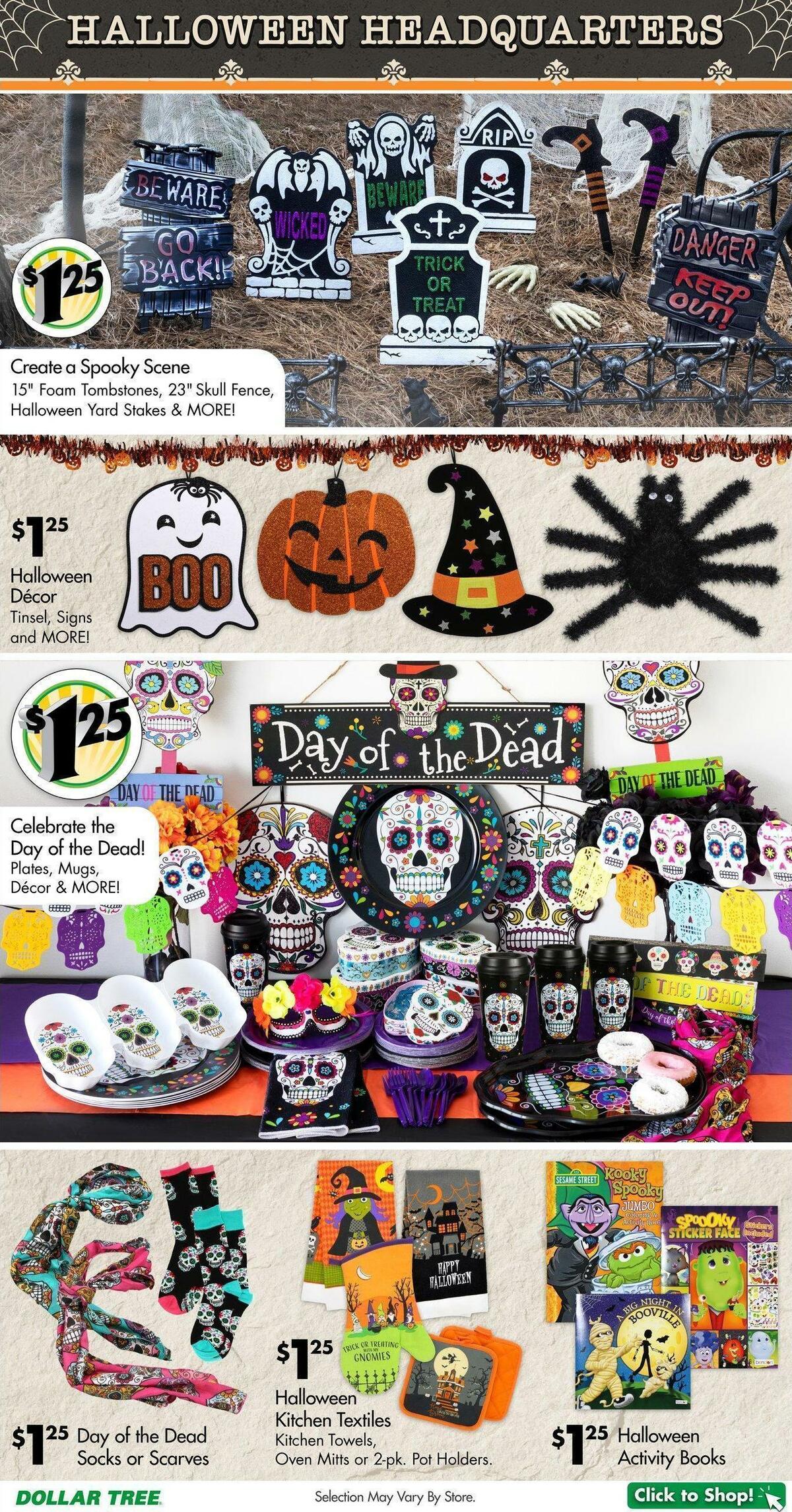 Dollar Tree Weekly Ad from August 28