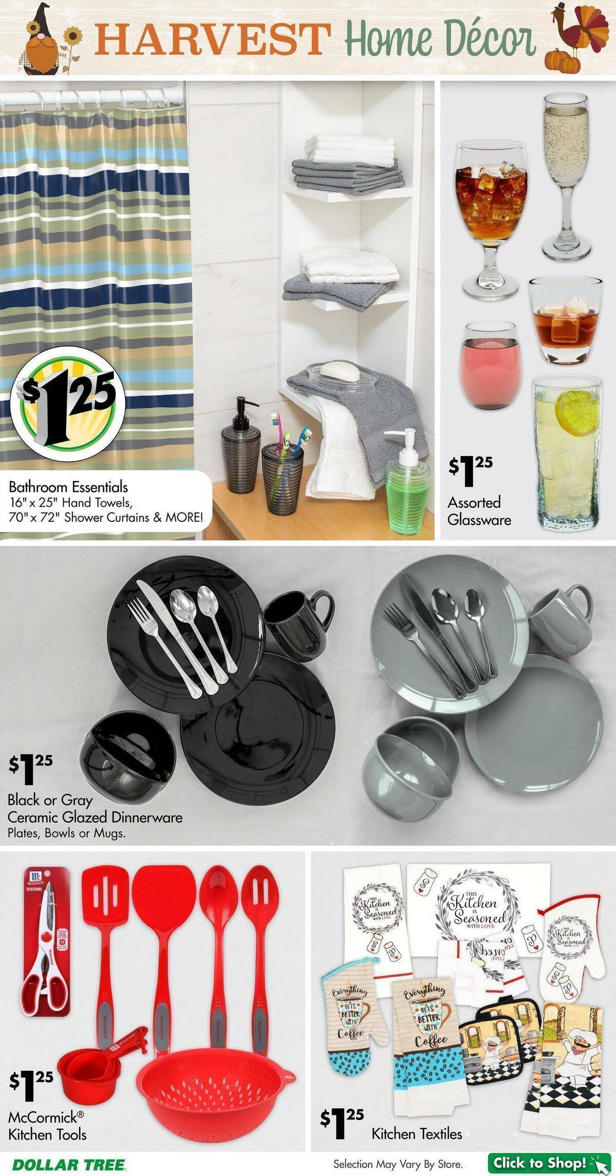 Dollar Tree Weekly Ad from August 28