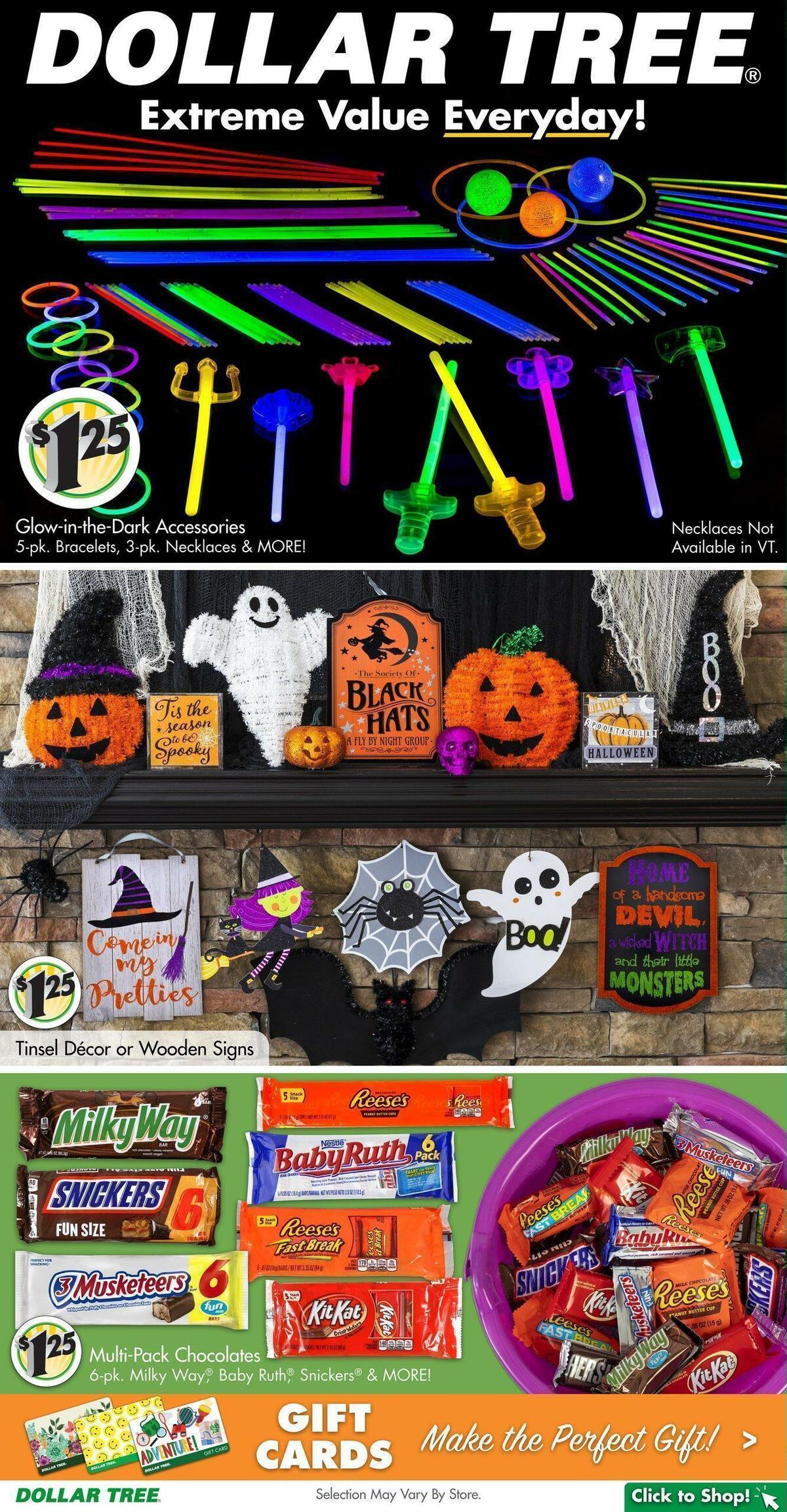 Dollar Tree Weekly Ad from September 25