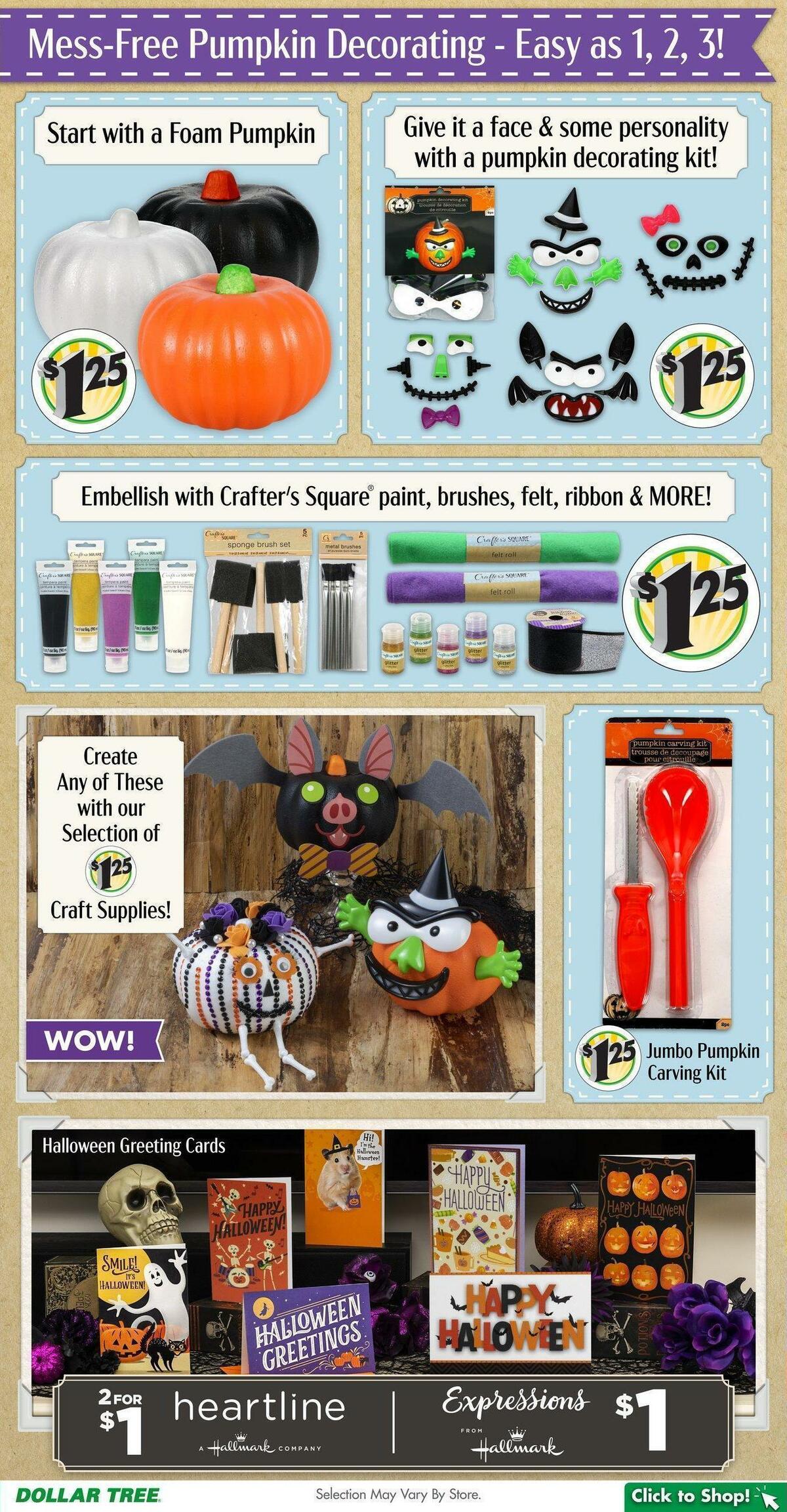 Dollar Tree Weekly Ad from September 25
