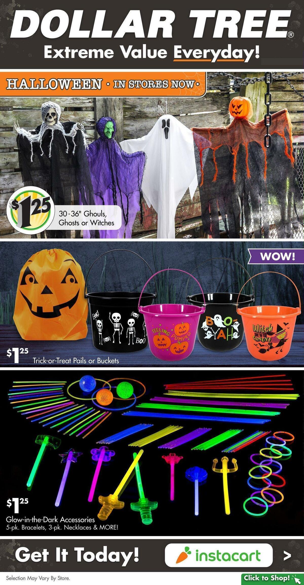 Dollar Tree Weekly Ad from October 9