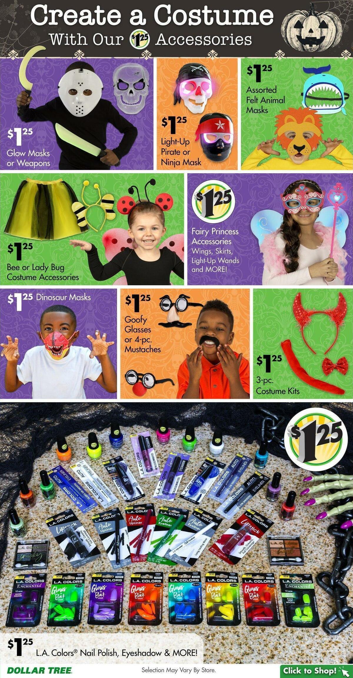 Dollar Tree Weekly Ad from October 9